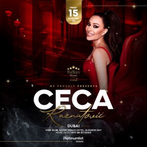 Ceca Raznatovic Live in Dubai Nightlife