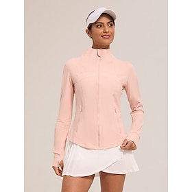 Jacket for Tennis Pickleball Buttery Soft Nude Fabric