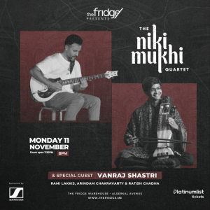 The Fridge Presents Niki Mukhi featuring Vanraj Shastri Live in Dubai Concerts